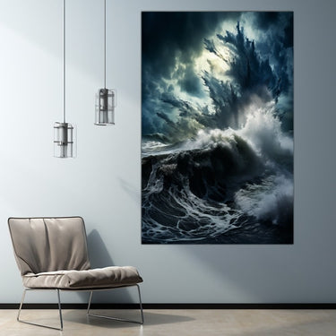 Tableau Tempête En Mer